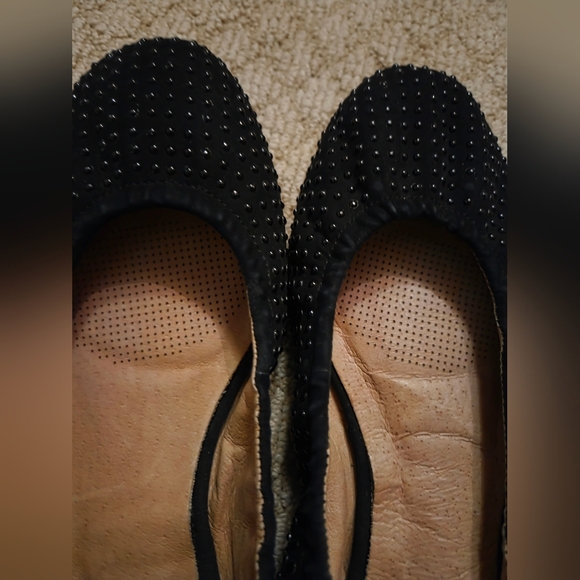 Corso Como Black Studded Ballet Flats | Size 9.5 (Fits Like 9) - Picture 5 of 8
